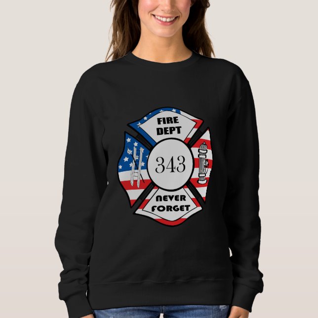 FDNY Fire Department City Of New York Sweatshirt (Front)