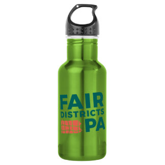 FDPA Lime Green Stainless Steel Water Bottle