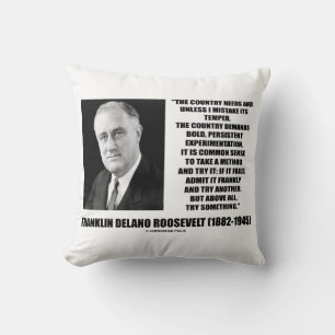 FDR Country Needs Bold Persistent Experimentation Cushion