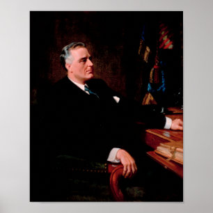 FDR Official Portrait Poster
