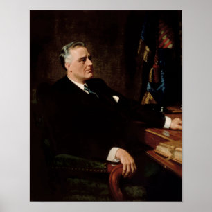 FDR Official Portrait Poster