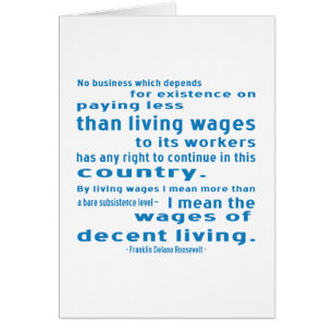 FDR on Wages