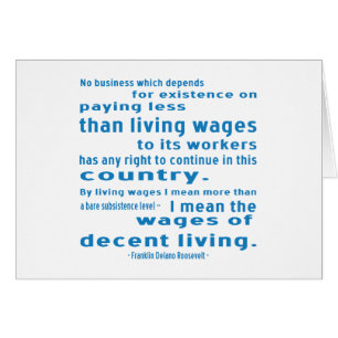 FDR on Wages