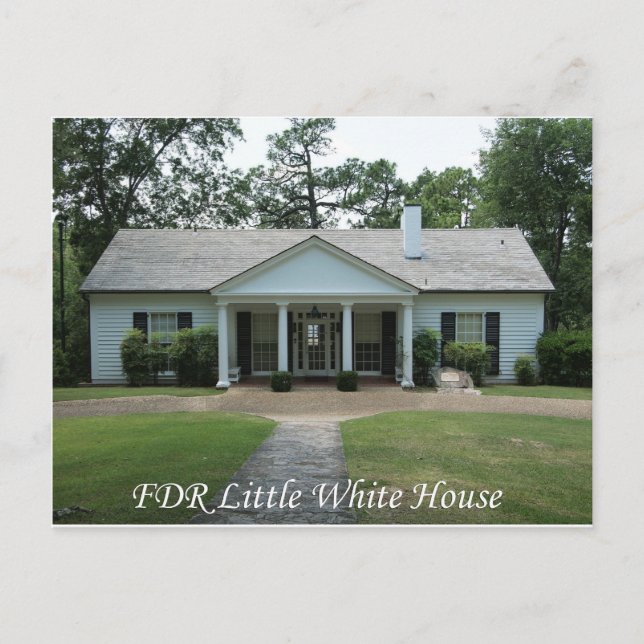 FDRLittleWhiteHouse.jpg Postcard (Front)