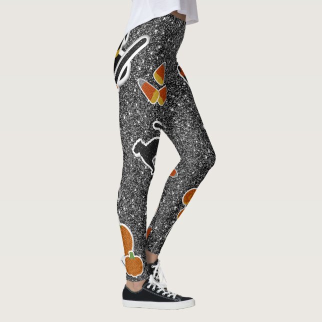 FD's Skeerie Halloweenie Leggings XL(16) 53086K4 (Right)