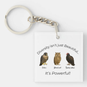 FDT Defending Diversity Bold Statement Key Ring