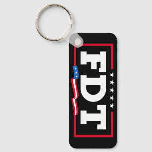 FDT Funny Anti-Trump No-Trump Key Ring