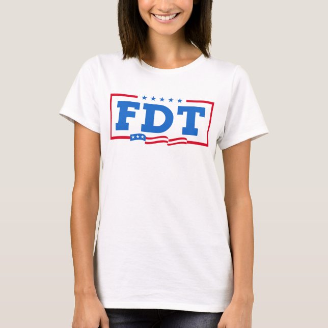 FDT Funny Anti-Trump No-Trump  T-Shirt (Front)