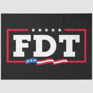 FDT Funny Anti-Trump No-Trump  Tissue Paper