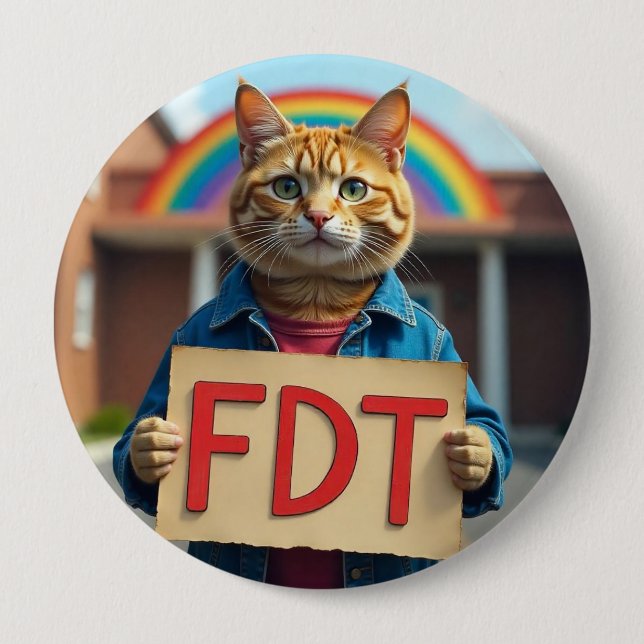 FDT If you Know You Know 10 Cm Round Badge (Front)