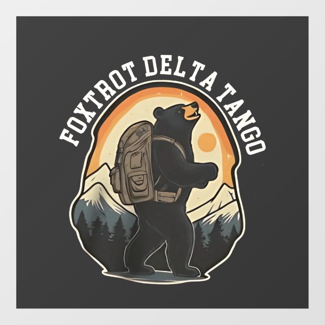 FDT Resist Bear Foxtrot Delta Tango (Sheet)