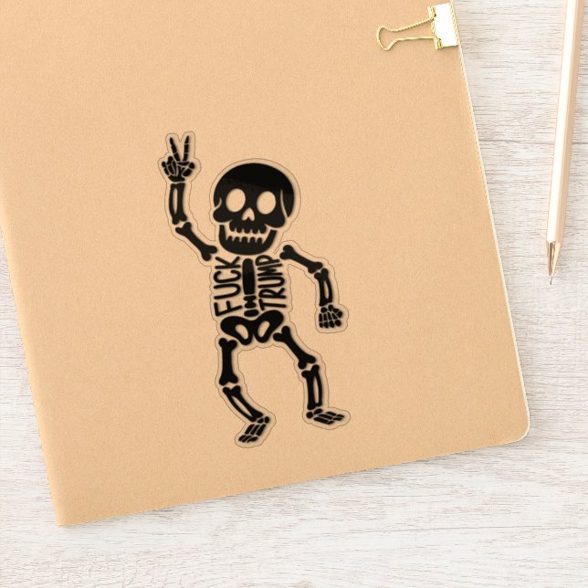 FDT Trump Funny Anti Trump Skeleton (Notebook)