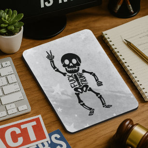 FDT Trump Funny Anti Trump Skeleton Mouse Pad