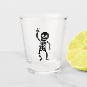 FDT Trump Funny Anti Trump Skeleton Shot Glass