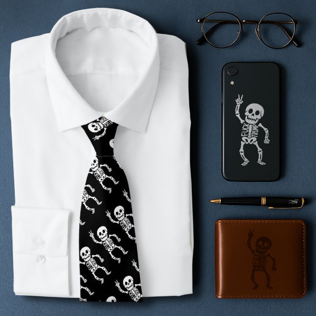 FDT Trump Funny Anti Trump Skeleton Tie (Creator Uploaded)