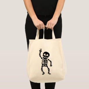 FDT Trump Funny Anti Trump Skeleton Tote Bag