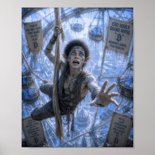 Fear / Aerial Gymnast / Ferris Wheel Poster