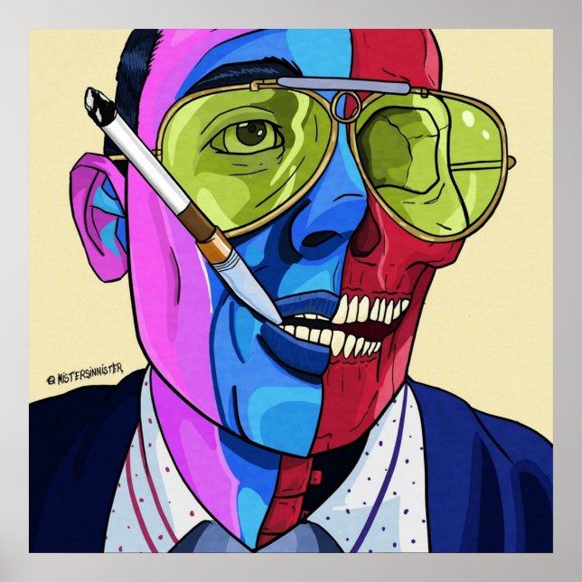 Fear an Loathing in Las Vegas Poster (Front)