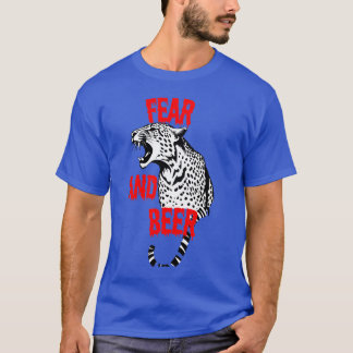 Fear and Beer – Fierce Leopard Party Tee