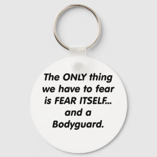 Fear Bodyguard Key Ring
