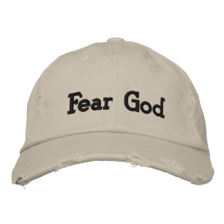 Fear God Embroidered Hat