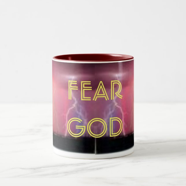 FEAR GOD Two-Tone COFFEE MUG (Center)