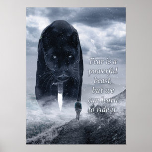 Fear Is A Powerful Beast, Panther - Success Poster