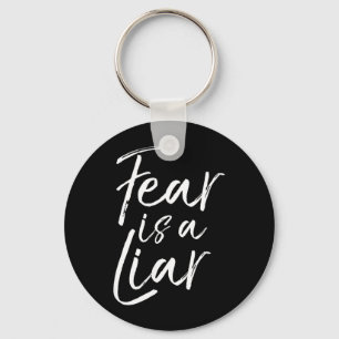 Fear Is Not Forever Bible Verse Quote Christian Key Ring