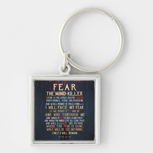 Fear Is the Mind-Killer Key Ring (Front)