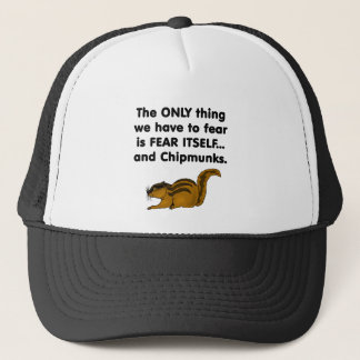 Fear Itself Chipmunks Trucker Hat