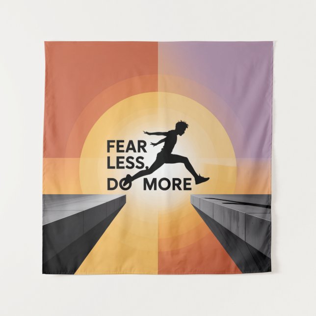 Fear Less, Do More Tapestry (Front)