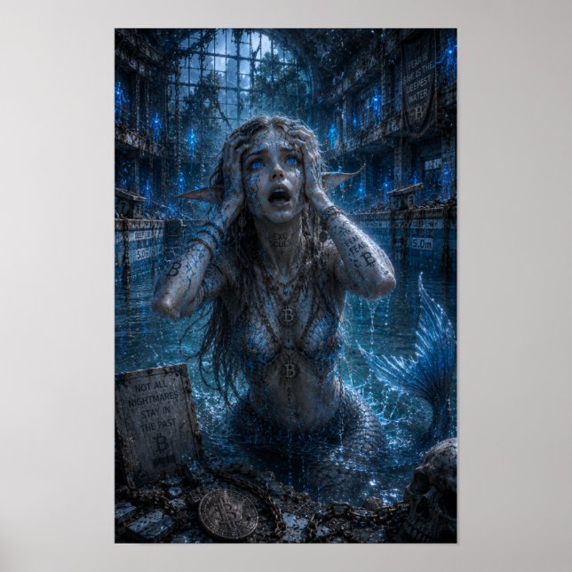 Fear / Mermaid / Flooded Pool Poster (Front)