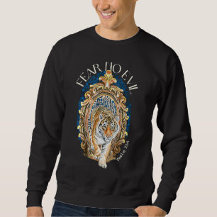 Fear No Evil Christian Tiger Bible Verses Psalm 23 Sweatshirt