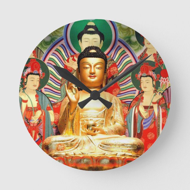 fear no evil round clock (Front)