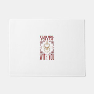 Fear Not Christian Warrior Vintage T-Shirt_1 Doormat