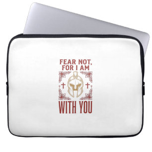 Fear Not Christian Warrior Vintage T-Shirt_1 Laptop Sleeve