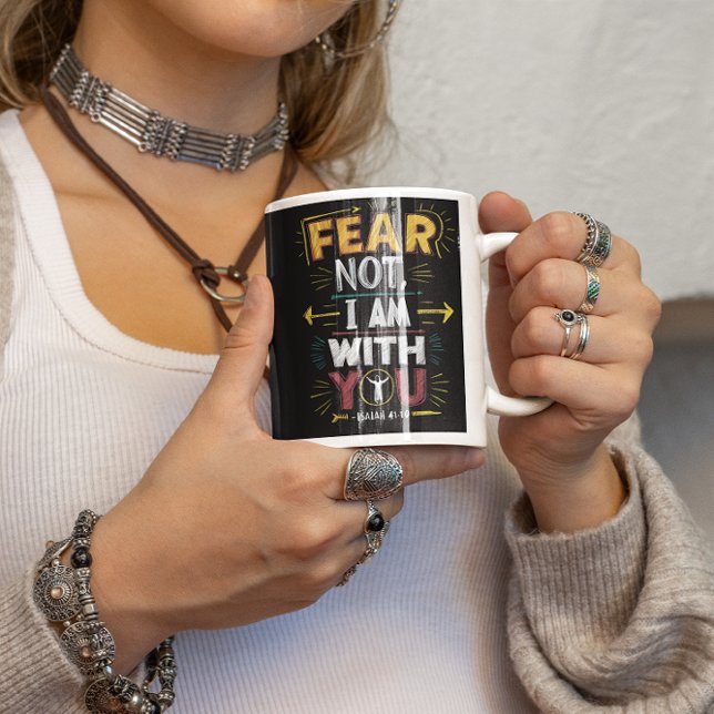 Fear Not, Divine Presence Coffee Mug (Creator Uploaded)