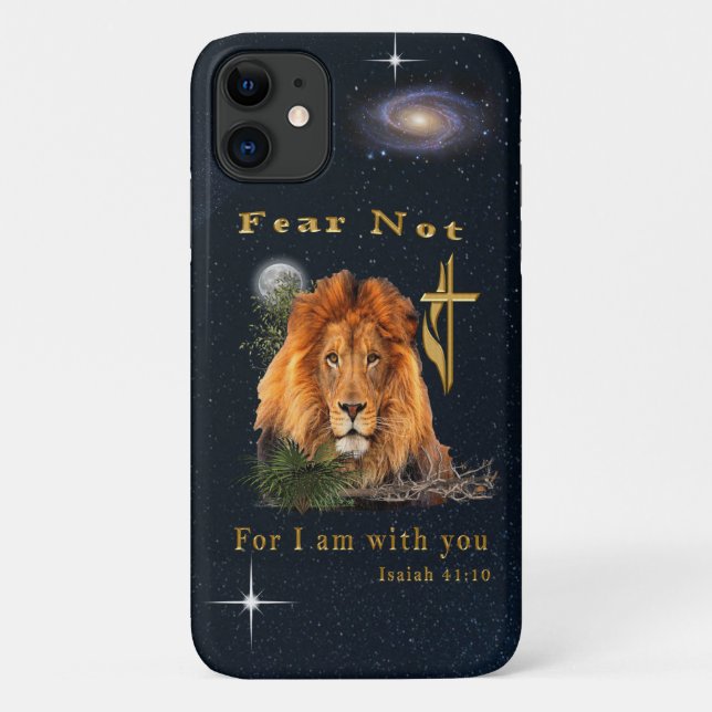 Fear Not for I am With thee Case-Mate iPhone Case (Back)