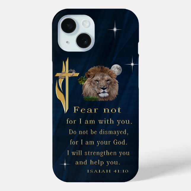 Fear not for I am with thee Case-Mate iPhone Case (Back)