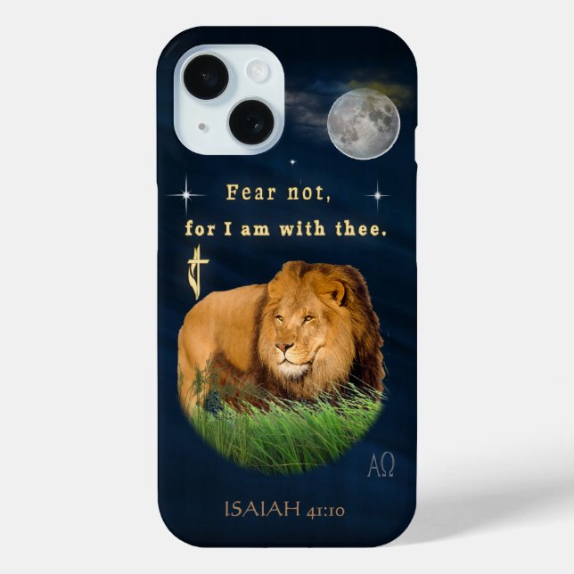 Fear Not for I am with thee Case-Mate iPhone Case (Back)