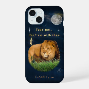 Fear Not for I am with thee iPhone 15 Case
