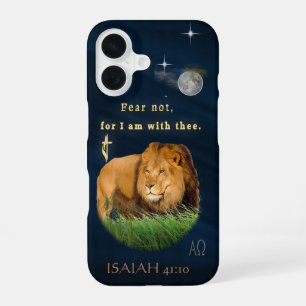 Fear Not for I am with thee iPhone 16 Case
