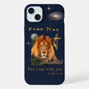 Fear Not for I am With thee iPhone 15 Plus Case