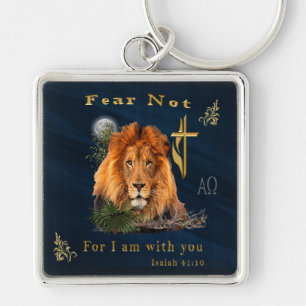 Fear not for I am with Thee Key Ring