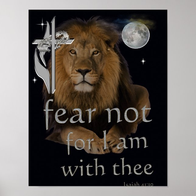 Fear not for I am with thee Poster (Front)