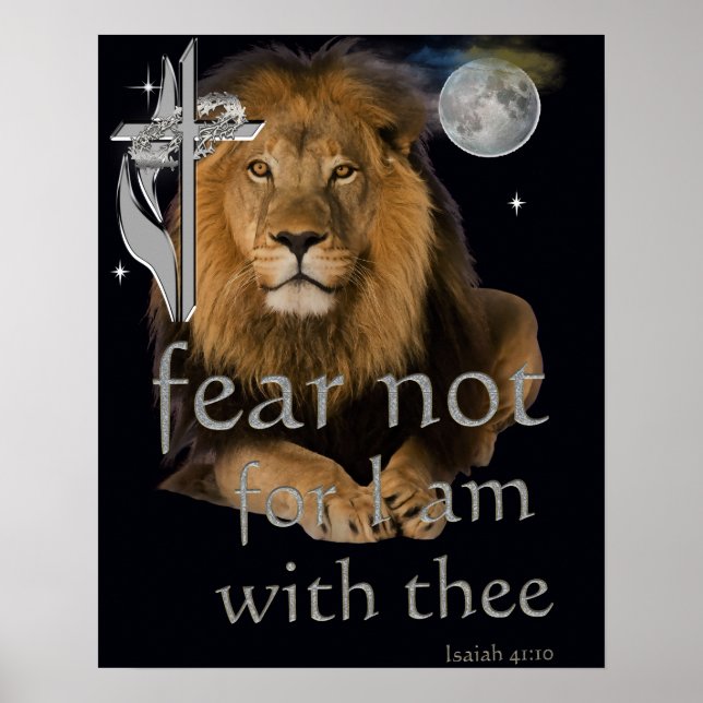 Fear not for I am with thee Poster (Front)