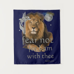 Fear Not for I am With thee Tapestry