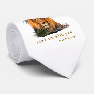 Fear not for I am with Thee Tie