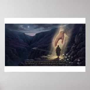 Fear Not for I Am With You Poster Isaiah 41:10