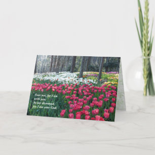 "Fear Not, for I Am with You" Thank You Card